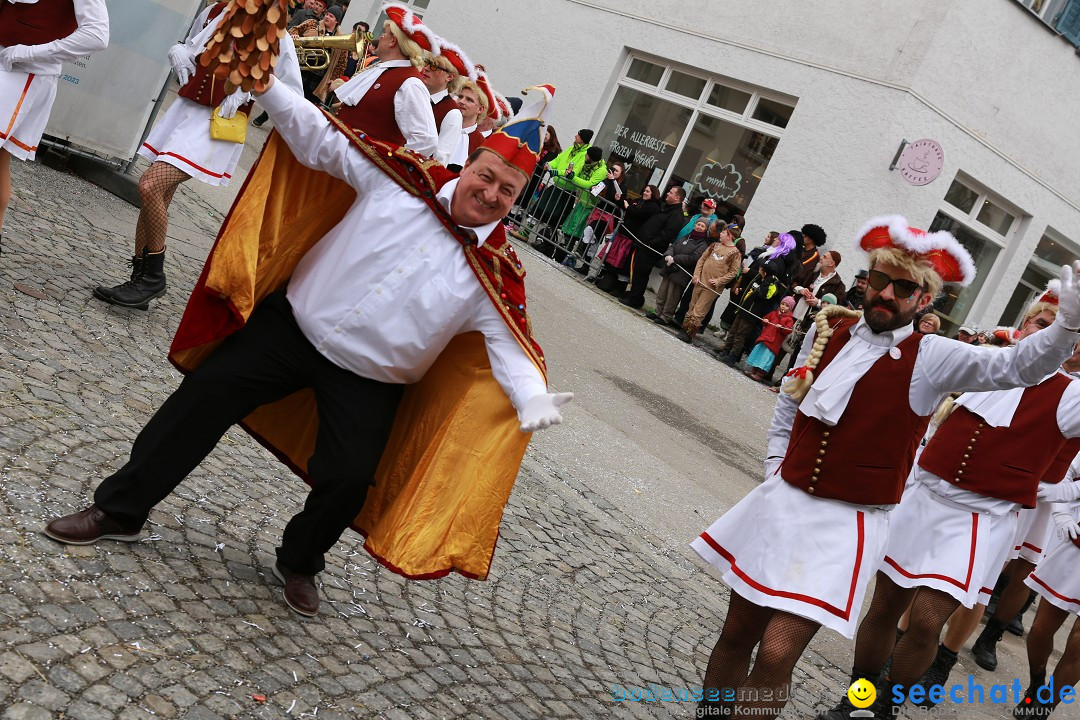 Rosenmontagsumzug - Narrensprung: Ravensburg, 12.02.2024