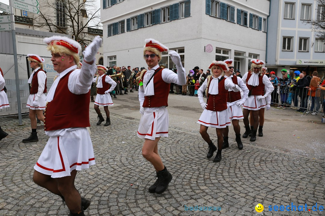 Rosenmontagsumzug - Narrensprung: Ravensburg, 12.02.2024