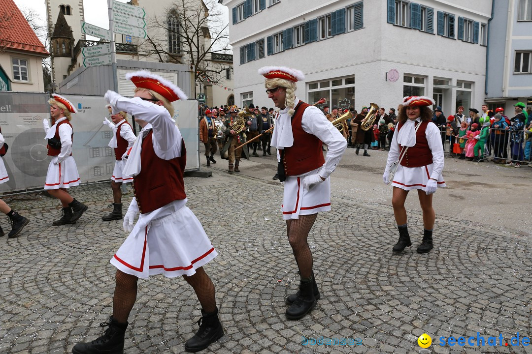 Rosenmontagsumzug - Narrensprung: Ravensburg, 12.02.2024