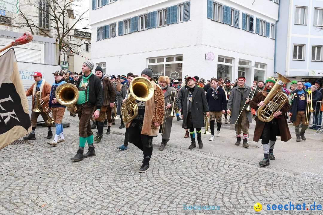 Rosenmontagsumzug - Narrensprung: Ravensburg, 12.02.2024