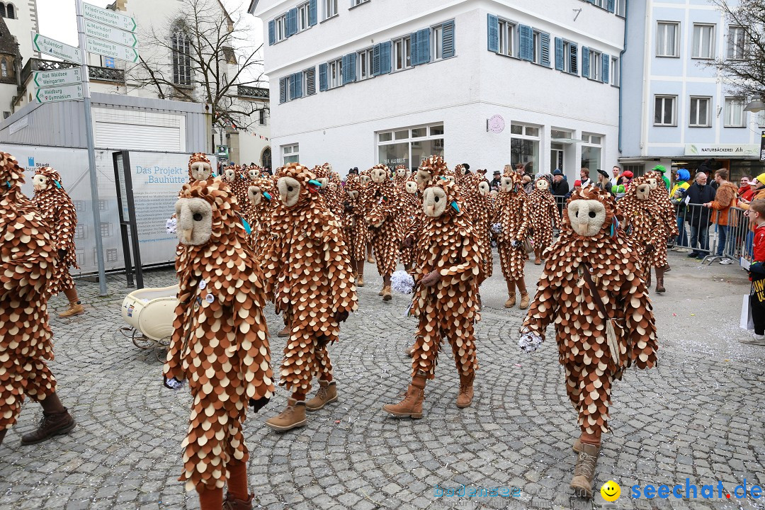 Rosenmontagsumzug - Narrensprung: Ravensburg, 12.02.2024