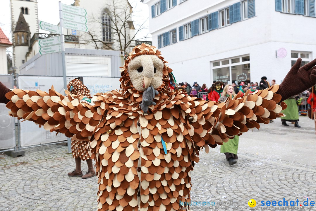 Rosenmontagsumzug - Narrensprung: Ravensburg, 12.02.2024