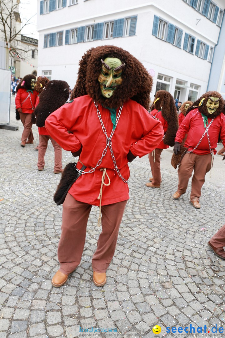 Rosenmontagsumzug - Narrensprung: Ravensburg, 12.02.2024