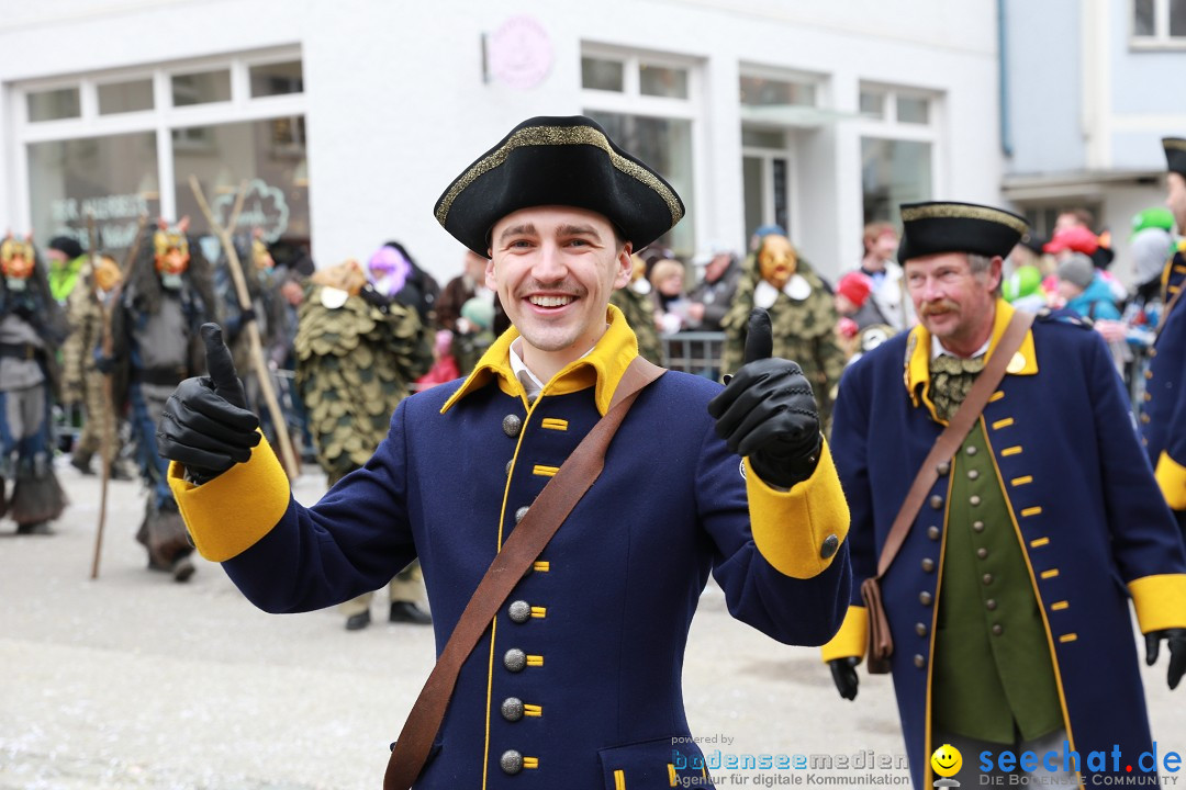 Rosenmontagsumzug - Narrensprung: Ravensburg, 12.02.2024