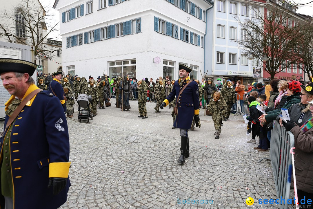 Rosenmontagsumzug - Narrensprung: Ravensburg, 12.02.2024