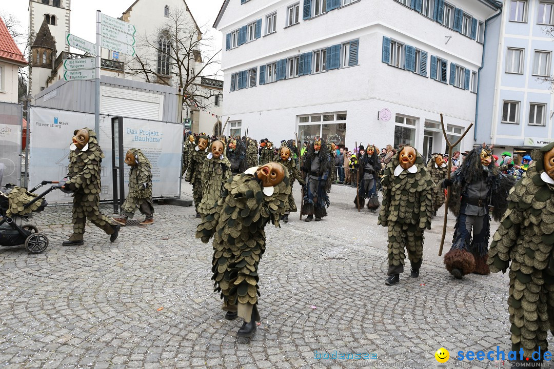 Rosenmontagsumzug - Narrensprung: Ravensburg, 12.02.2024