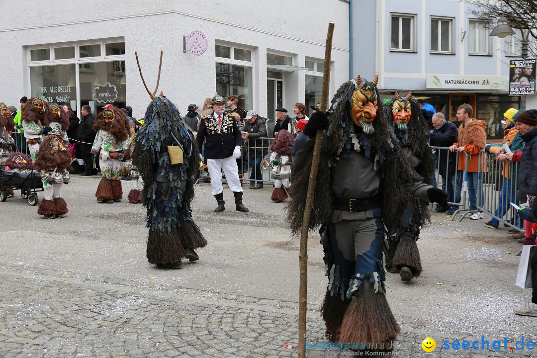 Rosenmontagsumzug - Narrensprung: Ravensburg, 12.02.2024