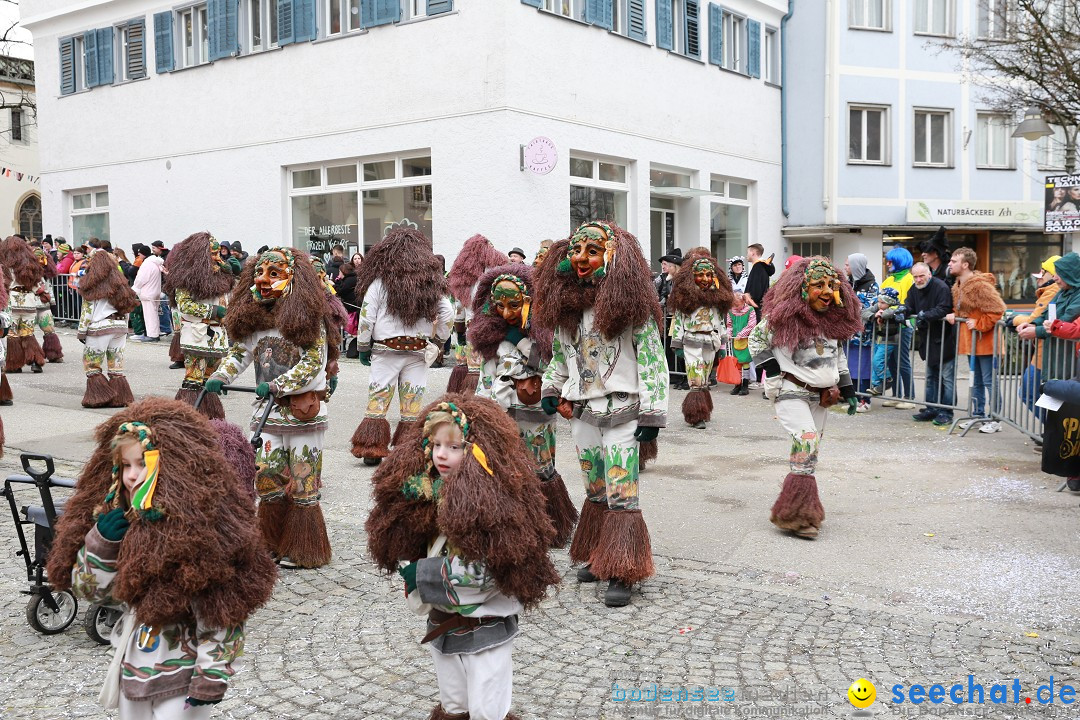 Rosenmontagsumzug - Narrensprung: Ravensburg, 12.02.2024