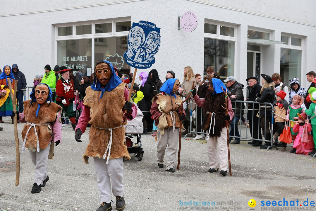 Rosenmontagsumzug - Narrensprung: Ravensburg, 12.02.2024