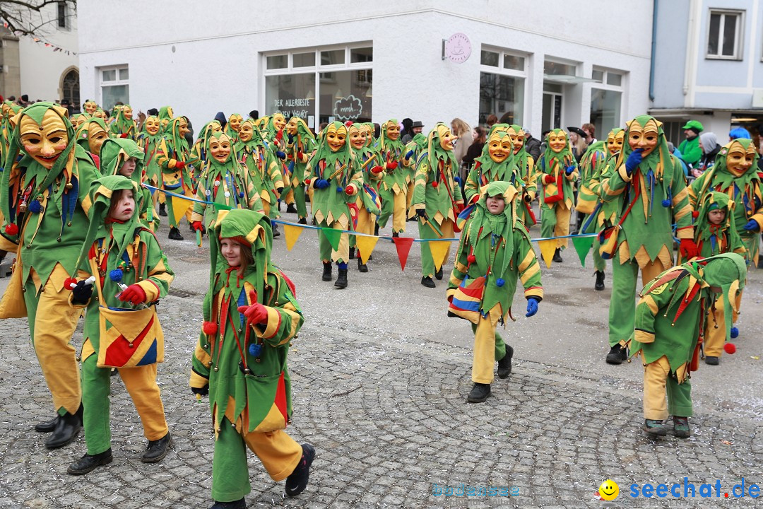 Rosenmontagsumzug - Narrensprung: Ravensburg, 12.02.2024