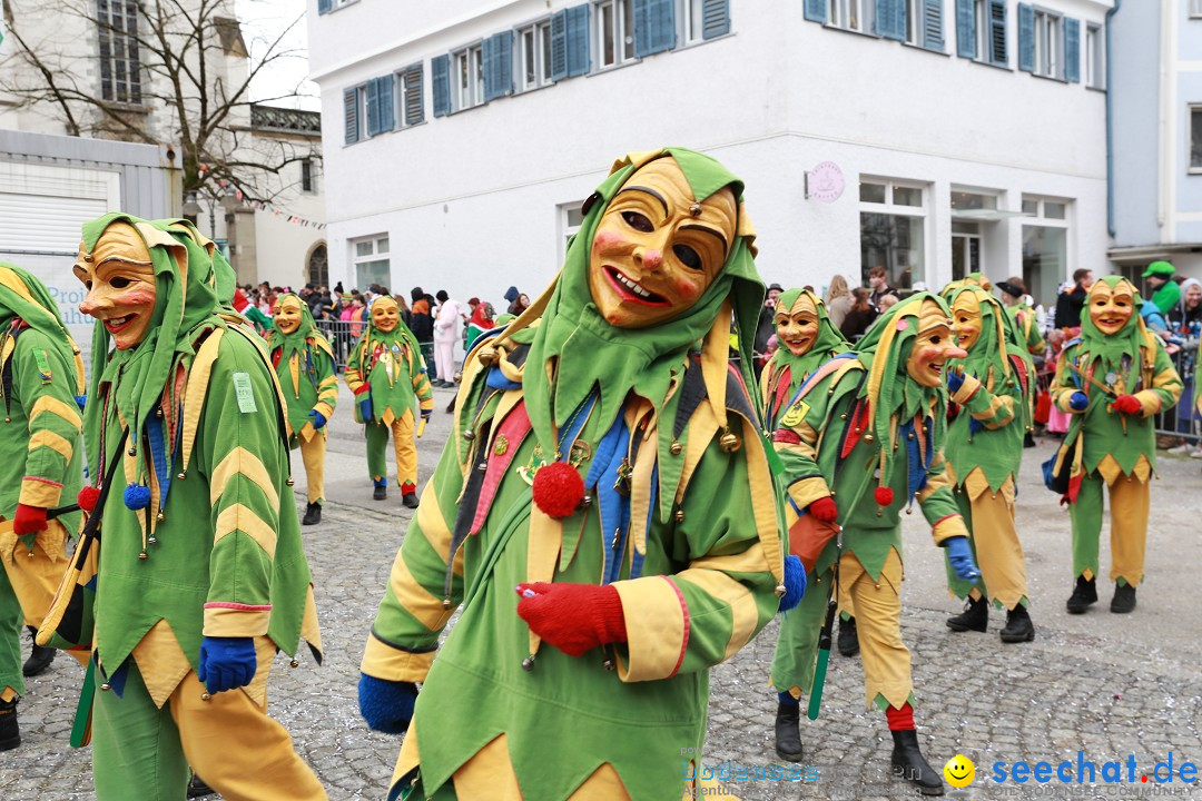 Rosenmontagsumzug - Narrensprung: Ravensburg, 12.02.2024