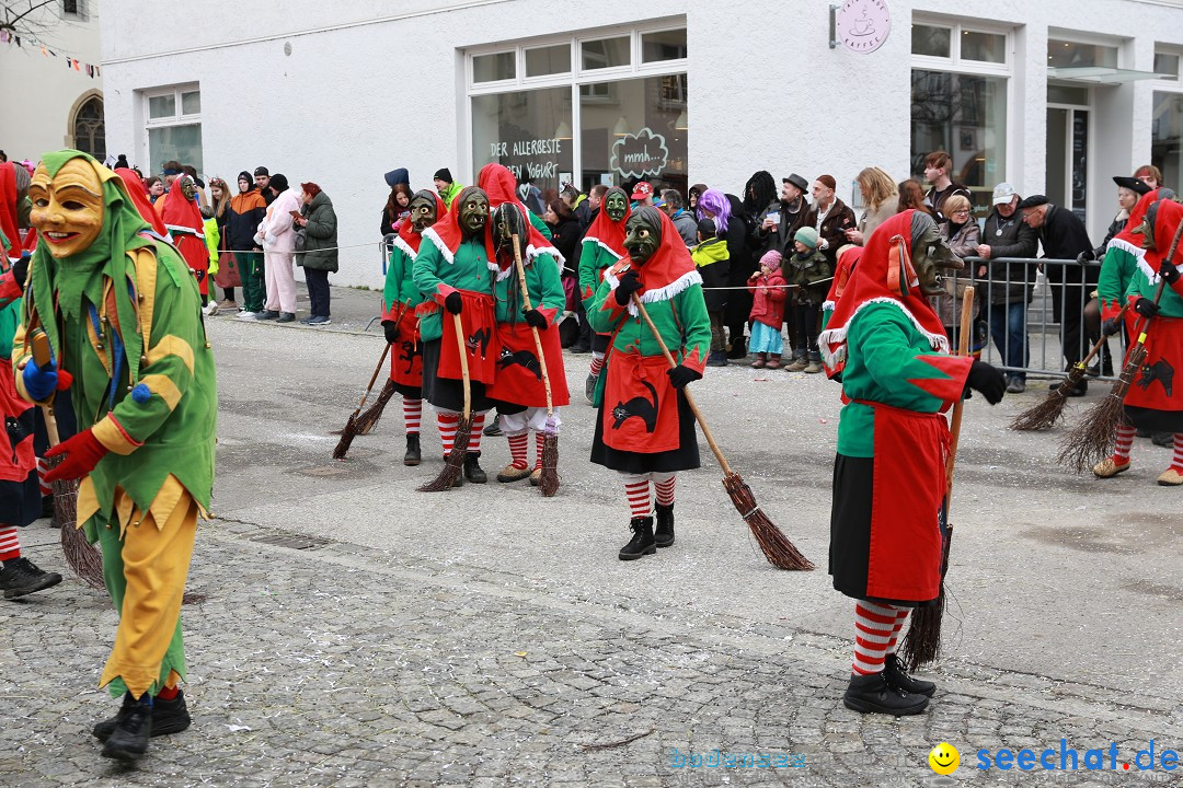 Rosenmontagsumzug - Narrensprung: Ravensburg, 12.02.2024