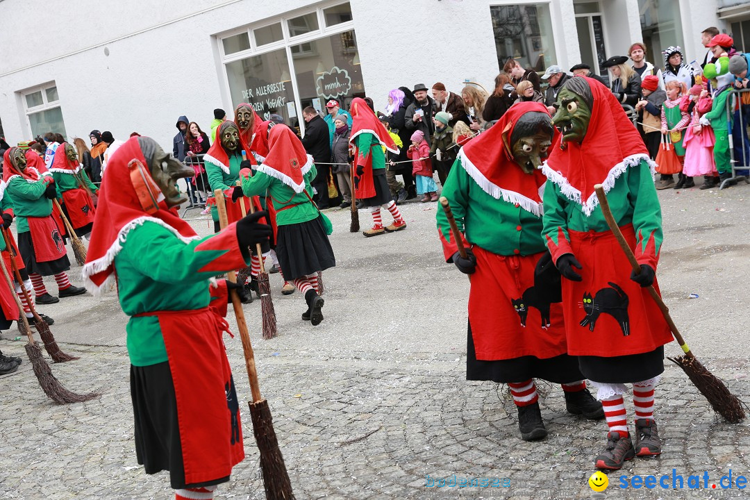 Rosenmontagsumzug - Narrensprung: Ravensburg, 12.02.2024