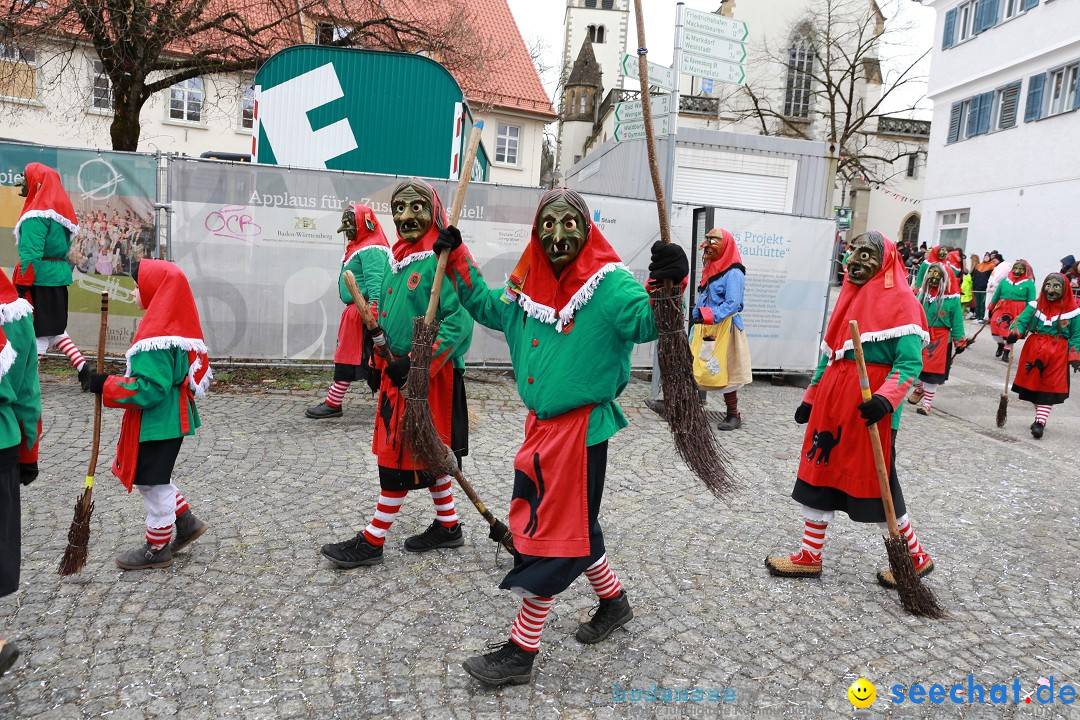 Rosenmontagsumzug - Narrensprung: Ravensburg, 12.02.2024