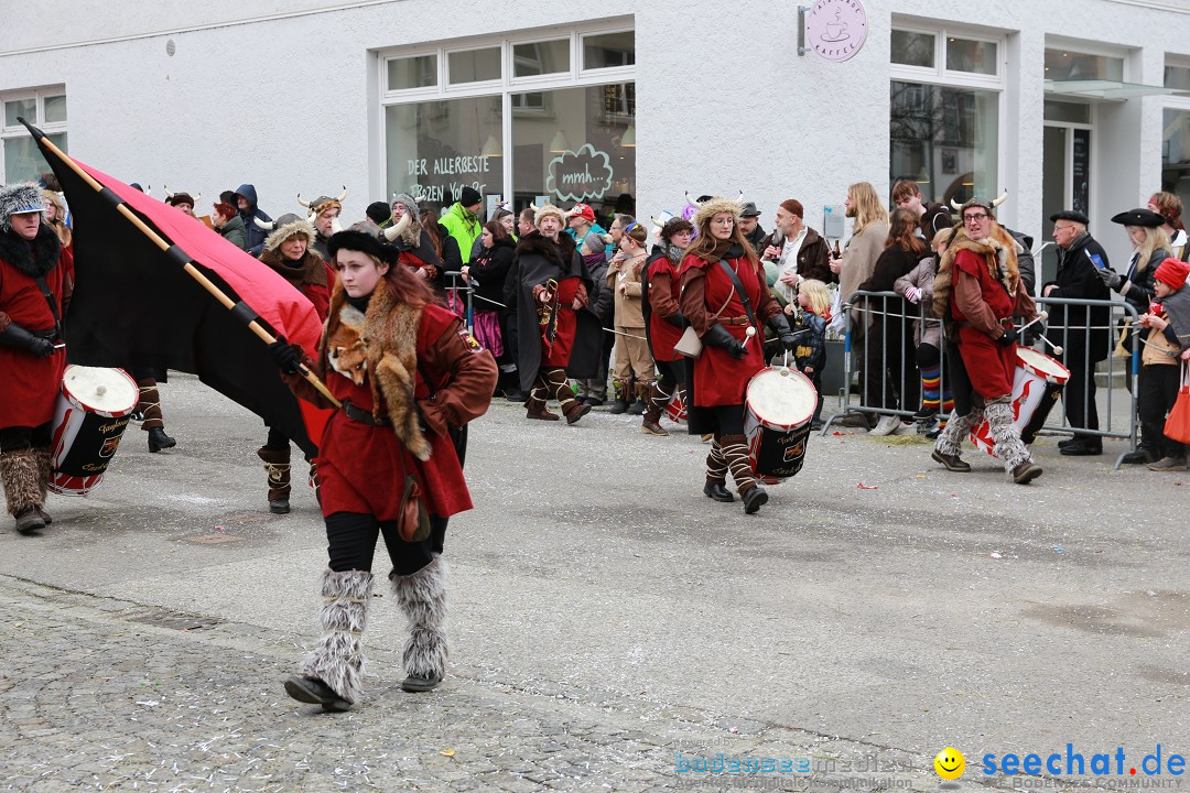 Rosenmontagsumzug - Narrensprung: Ravensburg, 12.02.2024