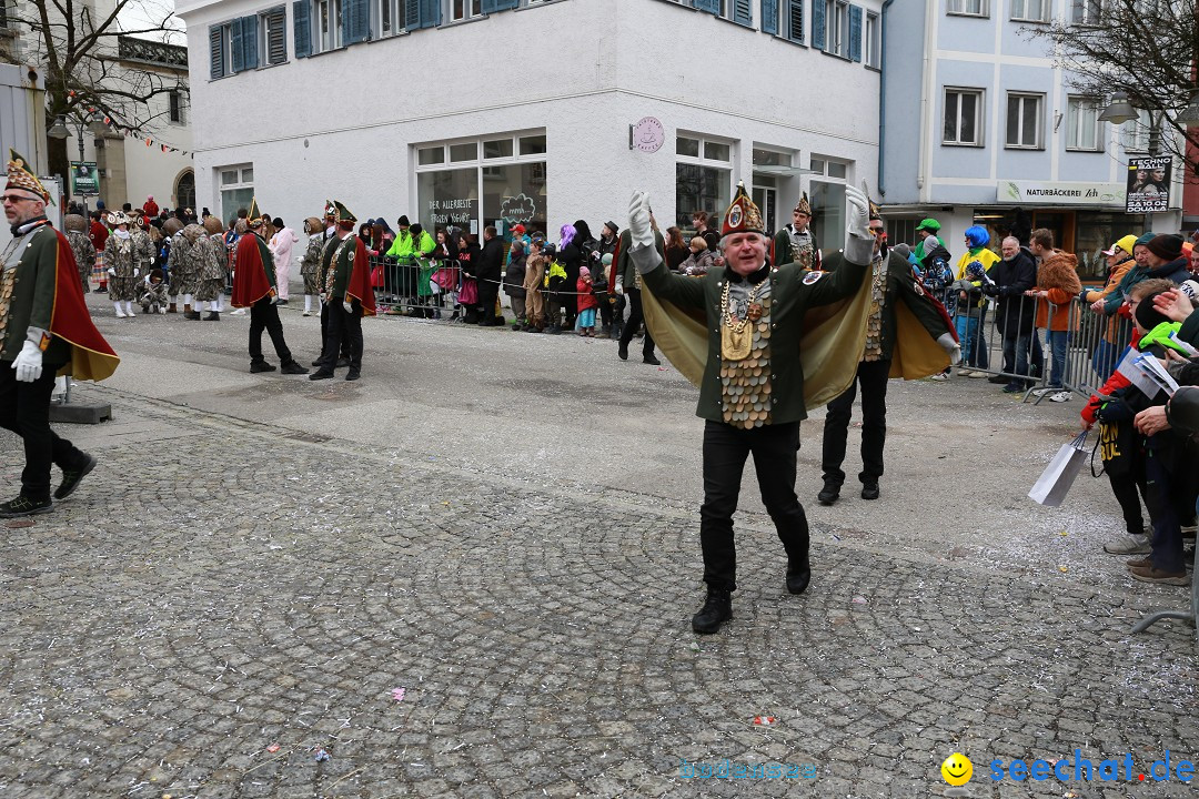 Rosenmontagsumzug - Narrensprung: Ravensburg, 12.02.2024