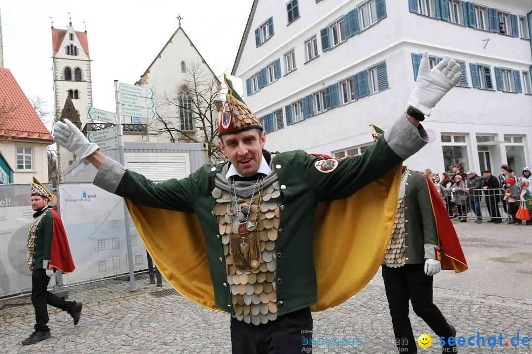 Rosenmontagsumzug - Narrensprung: Ravensburg, 12.02.2024