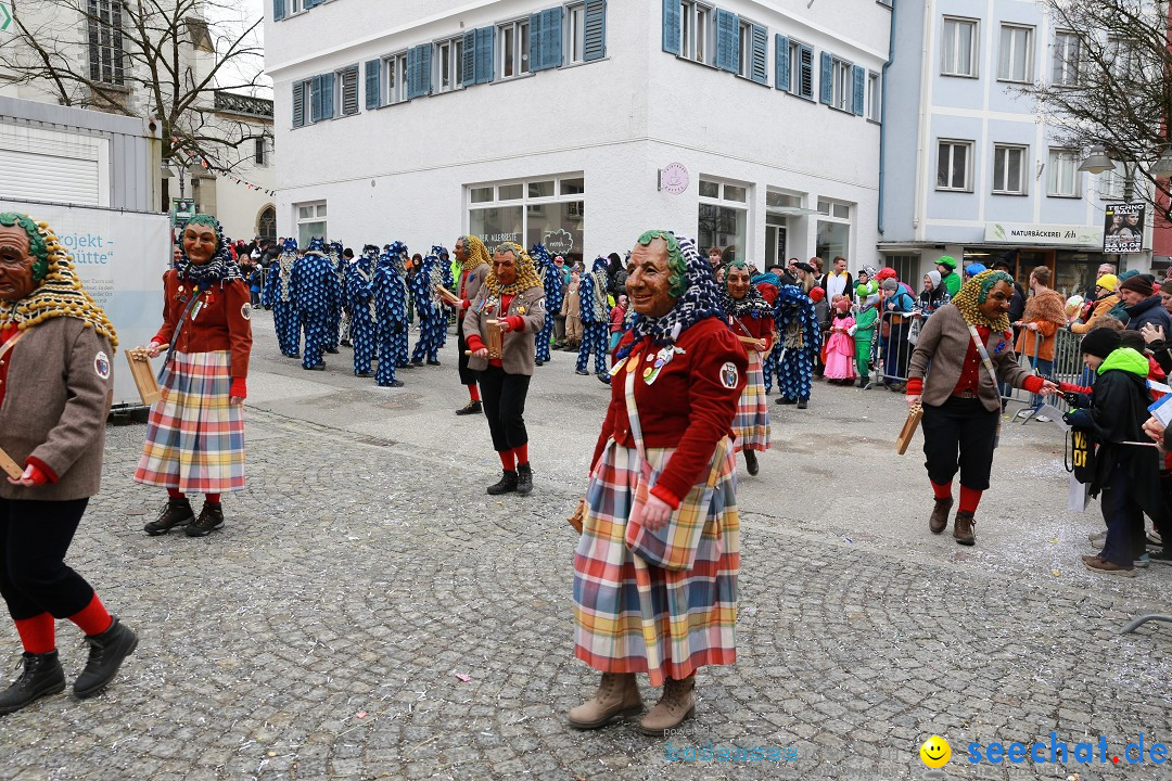 Rosenmontagsumzug - Narrensprung: Ravensburg, 12.02.2024