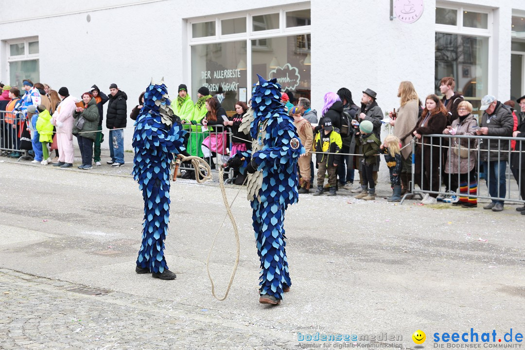 Rosenmontagsumzug - Narrensprung: Ravensburg, 12.02.2024