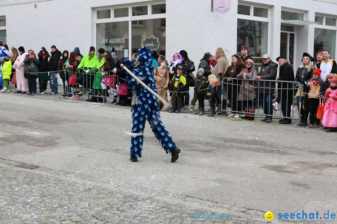 Rosenmontagsumzug - Narrensprung: Ravensburg, 12.02.2024