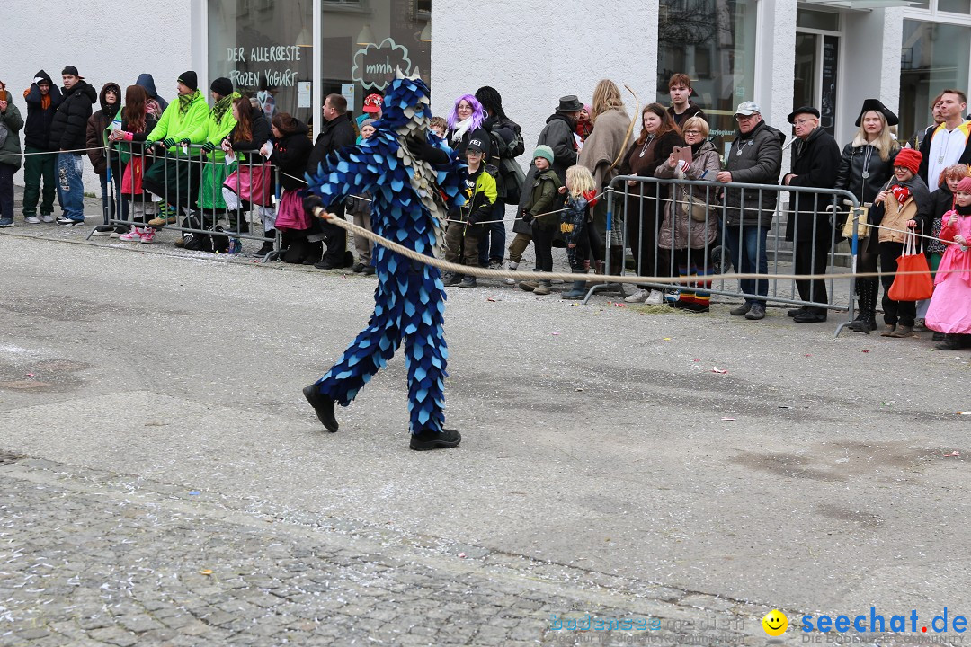 Rosenmontagsumzug - Narrensprung: Ravensburg, 12.02.2024