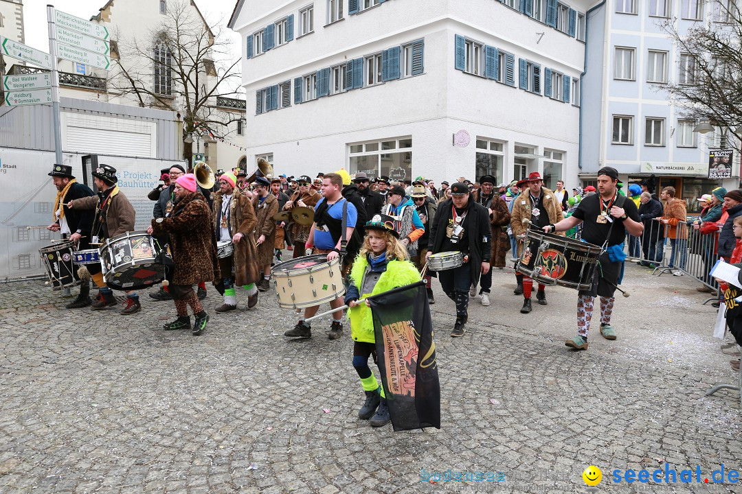 Rosenmontagsumzug - Narrensprung: Ravensburg, 12.02.2024