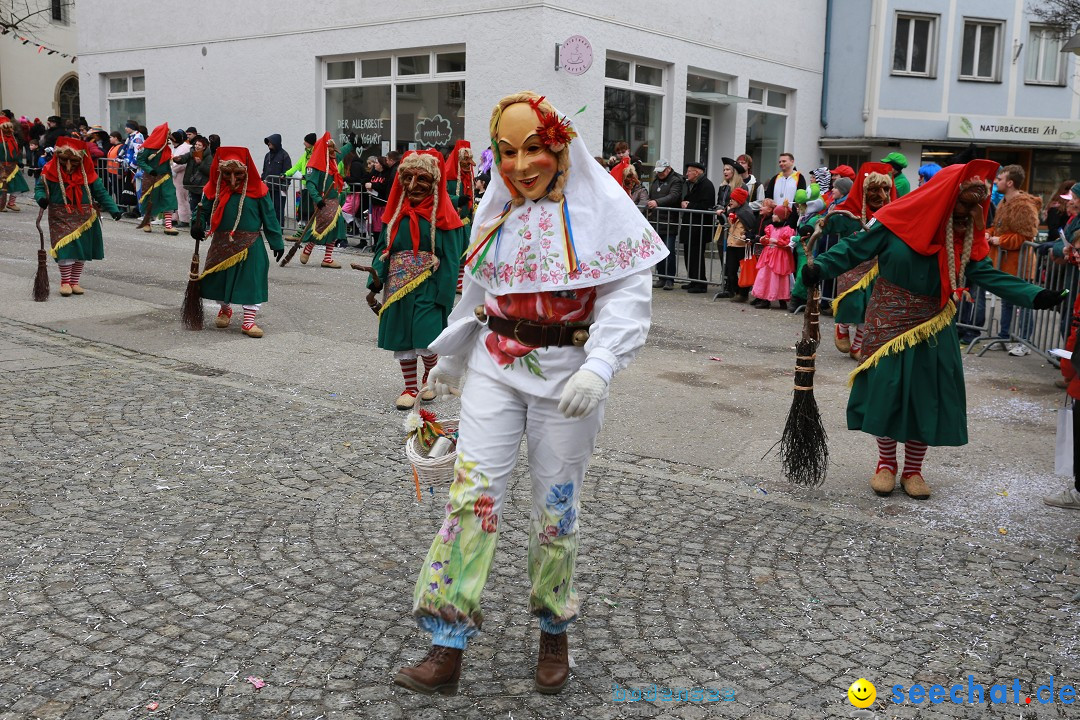 Rosenmontagsumzug - Narrensprung: Ravensburg, 12.02.2024