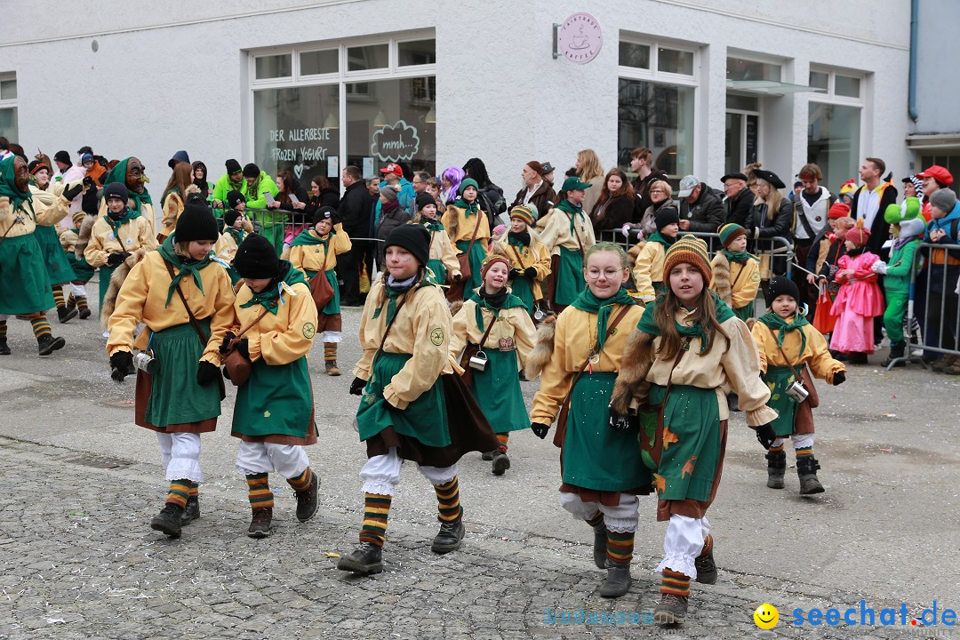 Rosenmontagsumzug - Narrensprung: Ravensburg, 12.02.2024