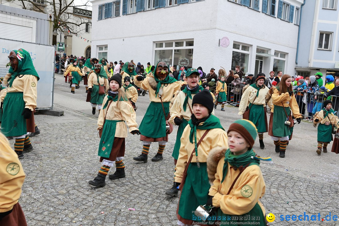 Rosenmontagsumzug - Narrensprung: Ravensburg, 12.02.2024