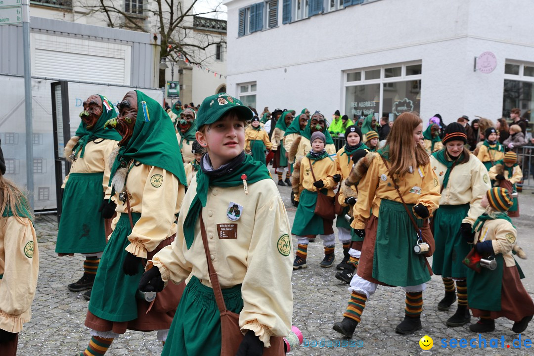 Rosenmontagsumzug - Narrensprung: Ravensburg, 12.02.2024