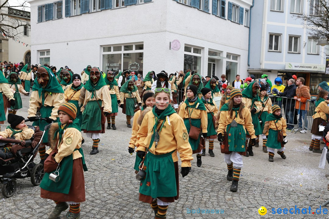 Rosenmontagsumzug - Narrensprung: Ravensburg, 12.02.2024