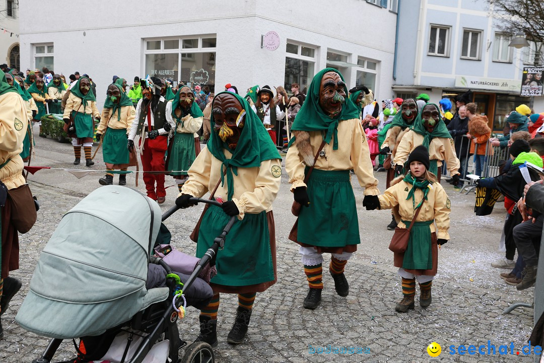 Rosenmontagsumzug - Narrensprung: Ravensburg, 12.02.2024