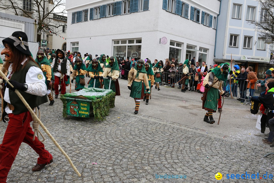 Rosenmontagsumzug - Narrensprung: Ravensburg, 12.02.2024