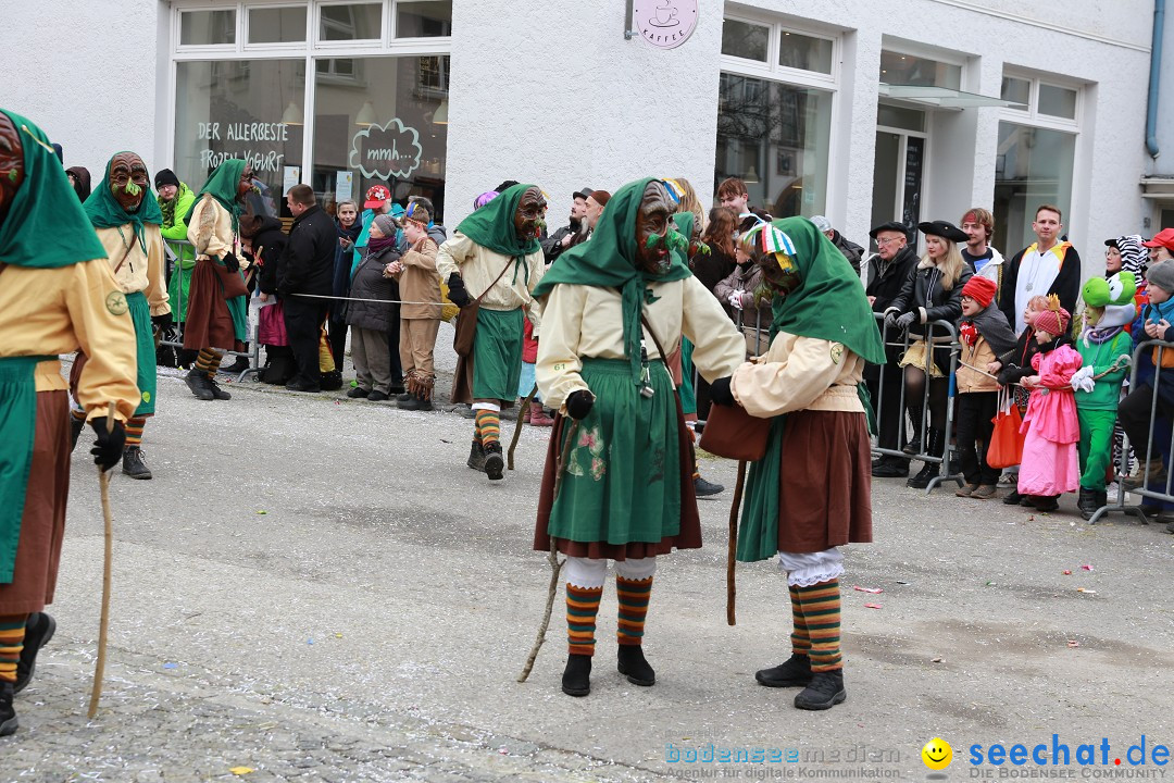 Rosenmontagsumzug - Narrensprung: Ravensburg, 12.02.2024