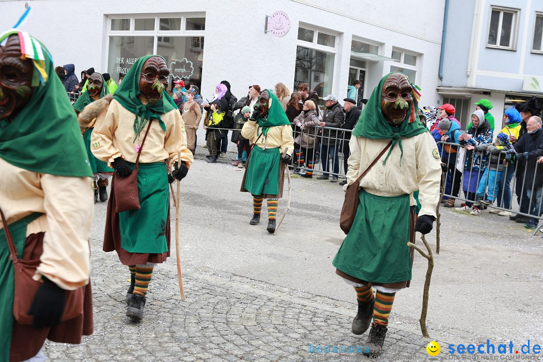 Rosenmontagsumzug - Narrensprung: Ravensburg, 12.02.2024