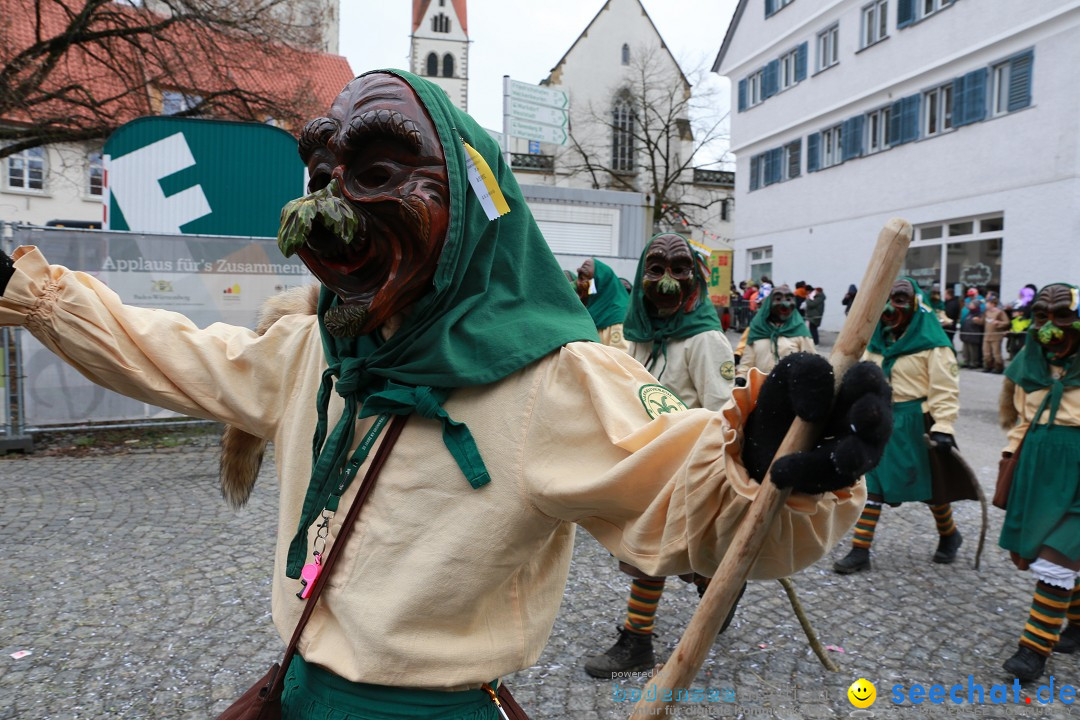 Rosenmontagsumzug - Narrensprung: Ravensburg, 12.02.2024