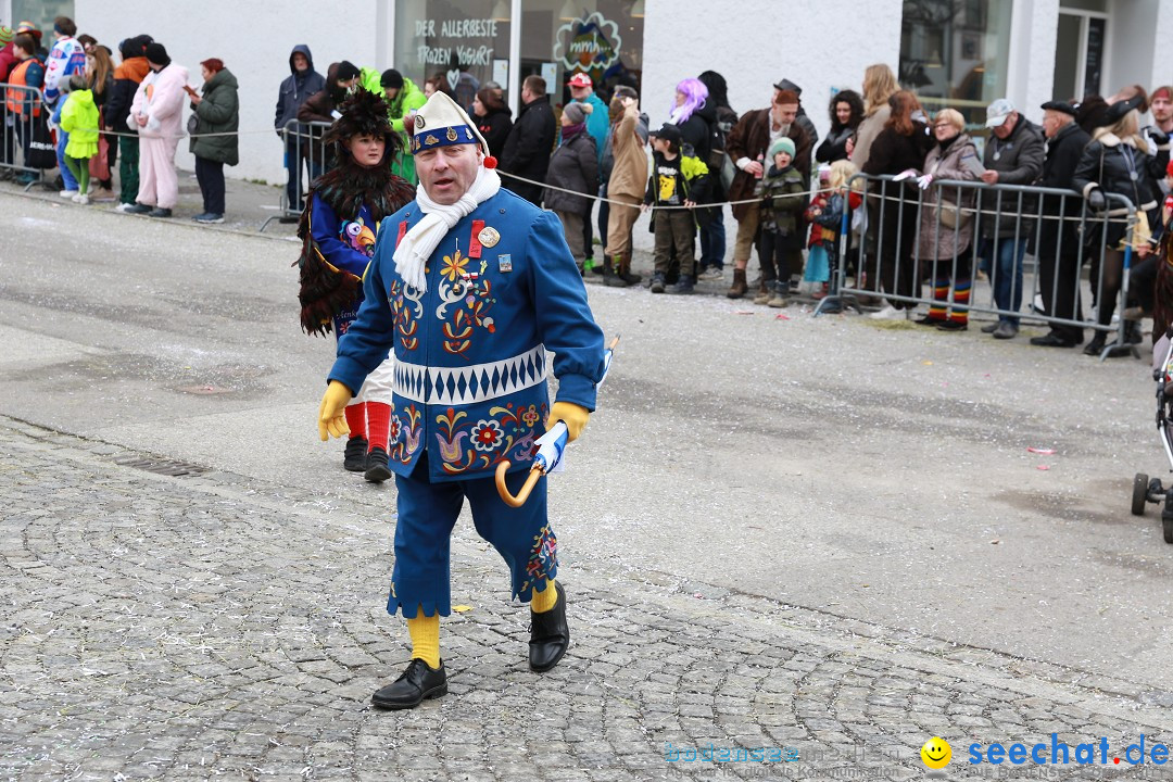 Rosenmontagsumzug - Narrensprung: Ravensburg, 12.02.2024