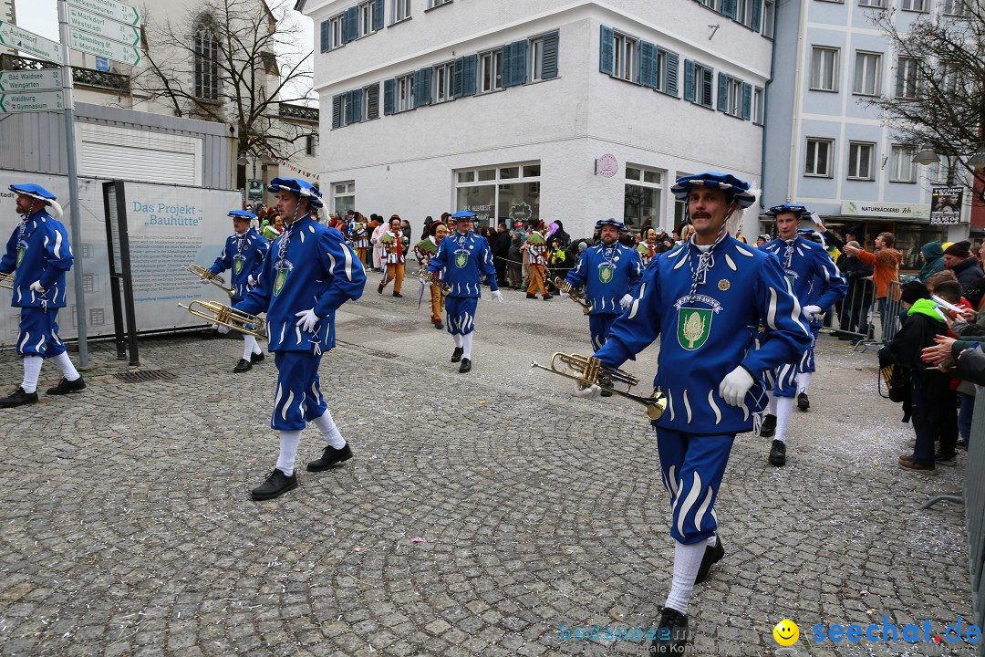 Rosenmontagsumzug - Narrensprung: Ravensburg, 12.02.2024