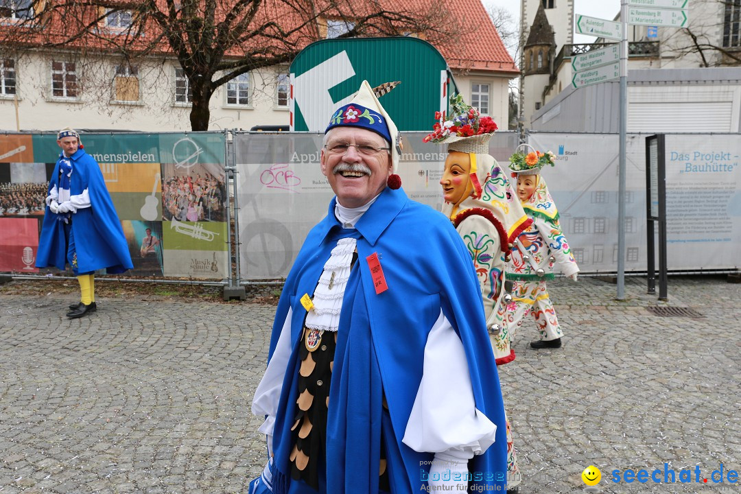 Rosenmontagsumzug - Narrensprung: Ravensburg, 12.02.2024