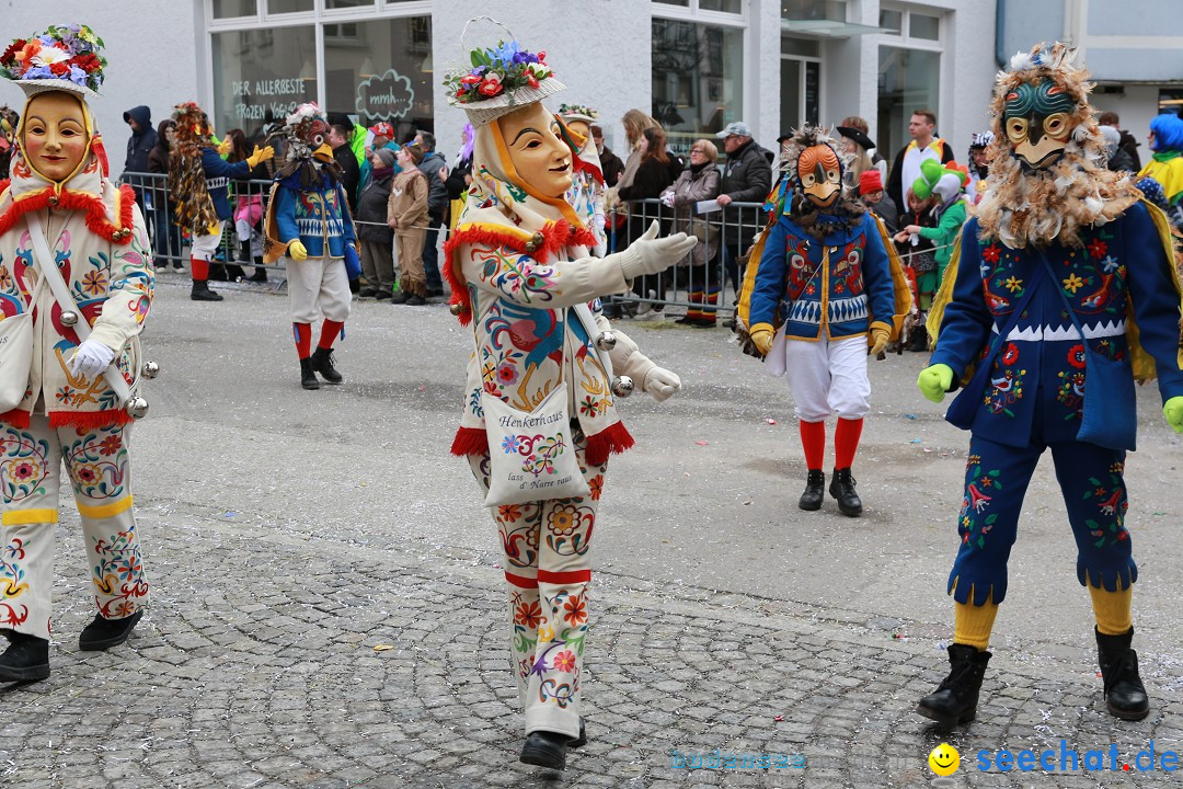 Rosenmontagsumzug - Narrensprung: Ravensburg, 12.02.2024