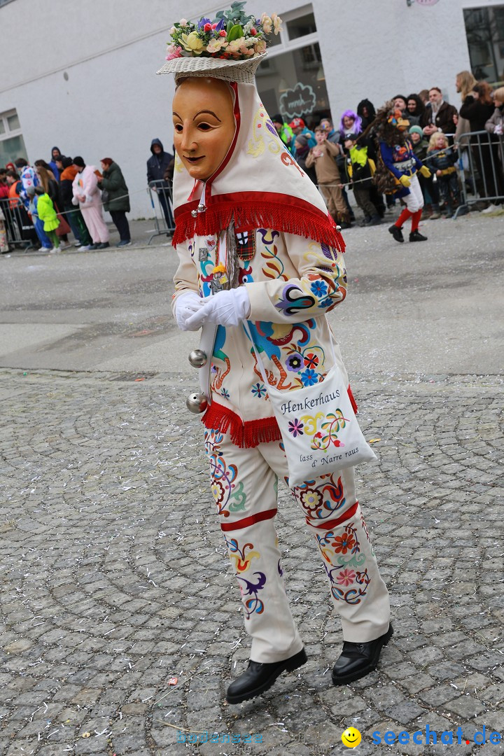 Rosenmontagsumzug - Narrensprung: Ravensburg, 12.02.2024