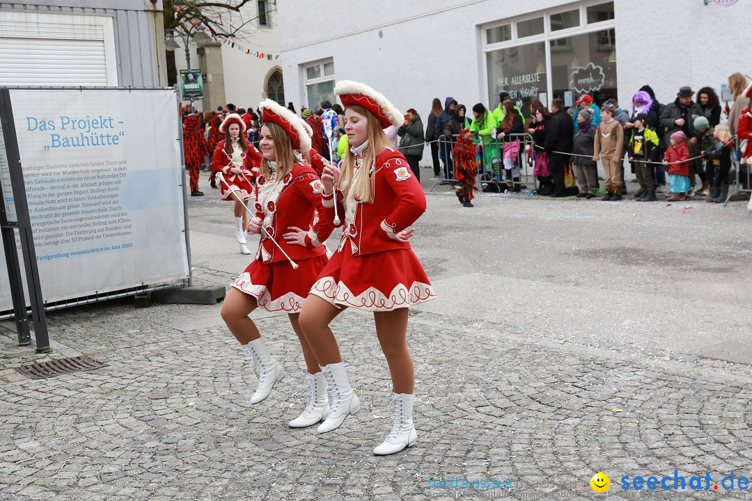 Rosenmontagsumzug - Narrensprung: Ravensburg, 12.02.2024