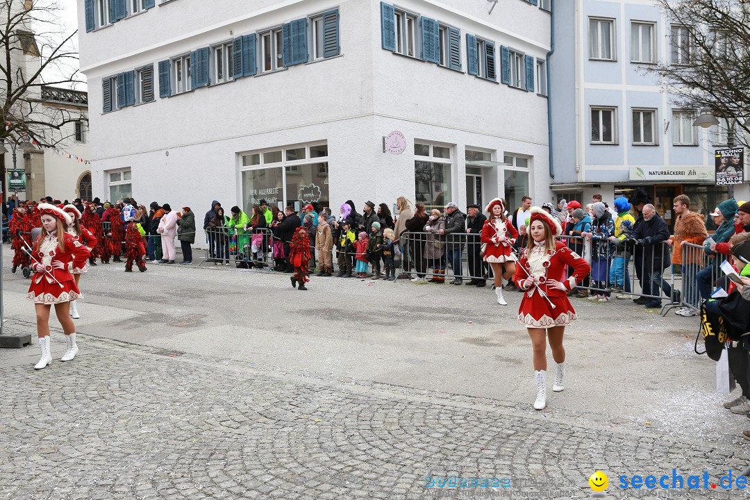 Rosenmontagsumzug - Narrensprung: Ravensburg, 12.02.2024