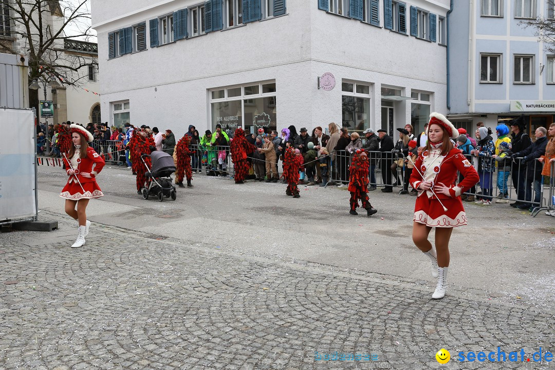 Rosenmontagsumzug - Narrensprung: Ravensburg, 12.02.2024