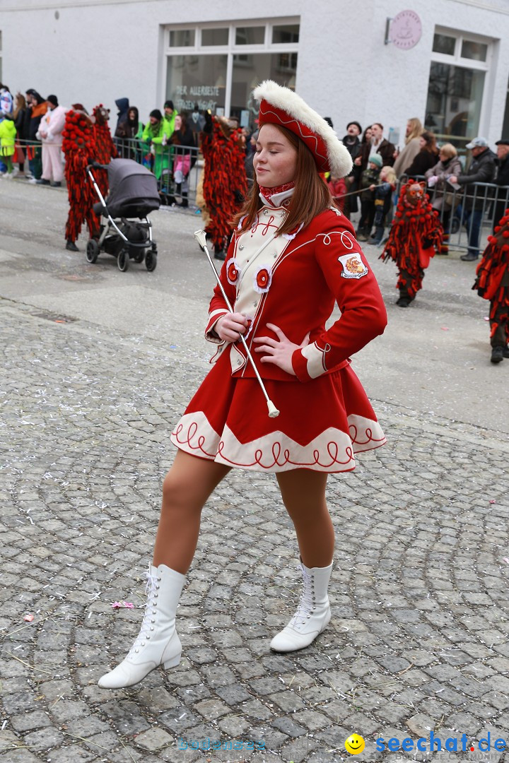 Rosenmontagsumzug - Narrensprung: Ravensburg, 12.02.2024