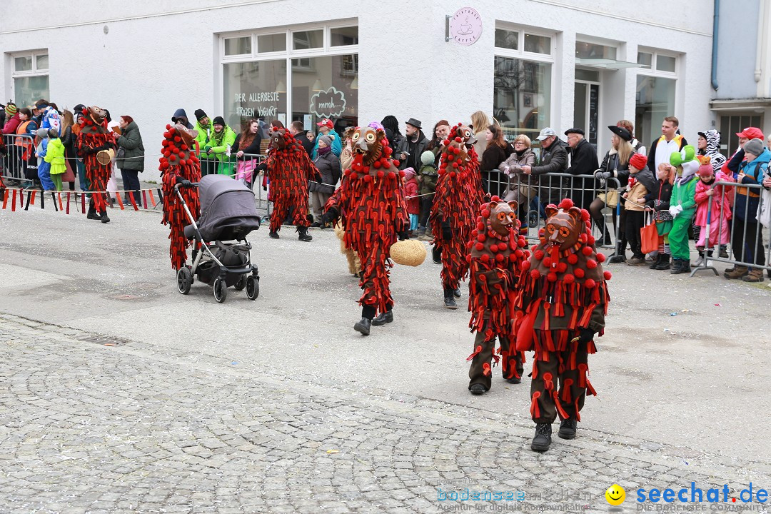 Rosenmontagsumzug - Narrensprung: Ravensburg, 12.02.2024