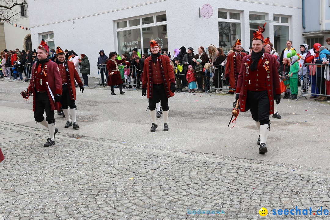 Rosenmontagsumzug - Narrensprung: Ravensburg, 12.02.2024