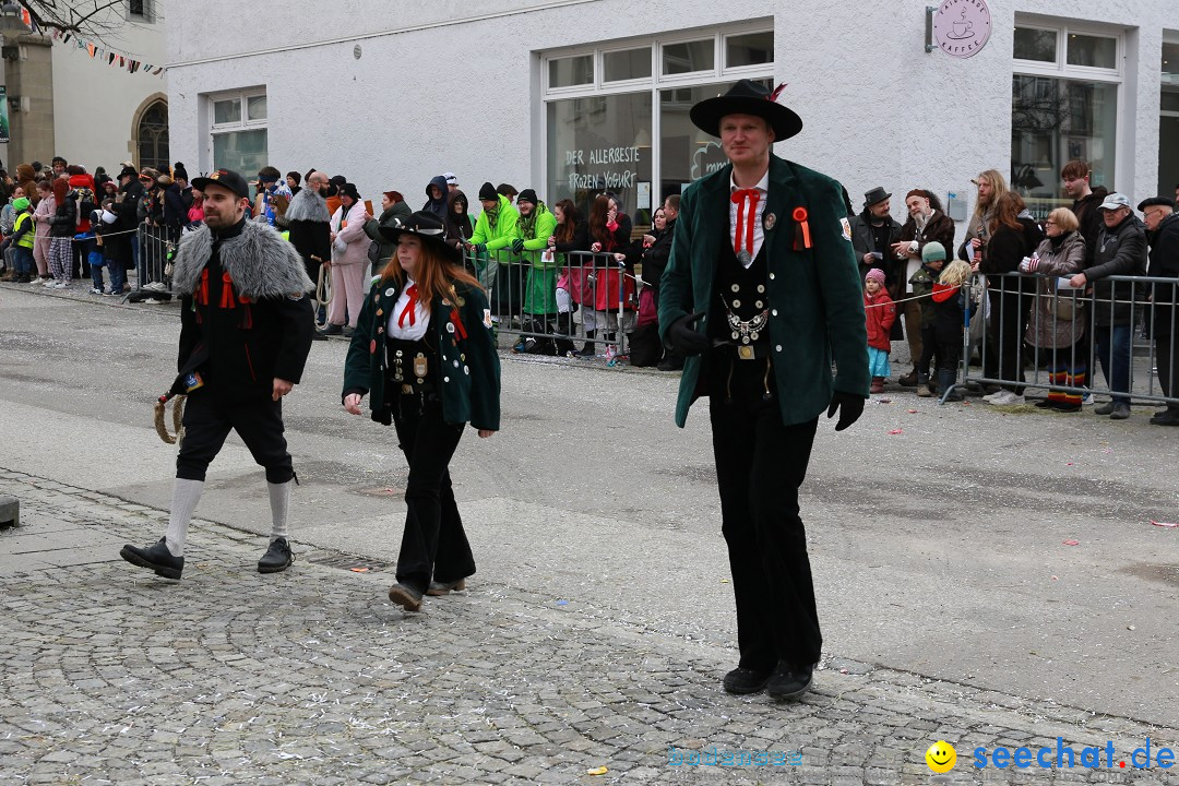 Rosenmontagsumzug - Narrensprung: Ravensburg, 12.02.2024