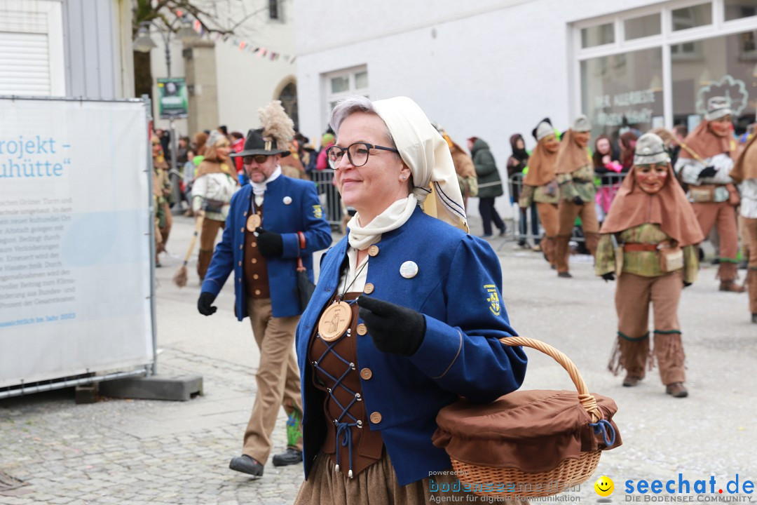 Rosenmontagsumzug - Narrensprung: Ravensburg, 12.02.2024