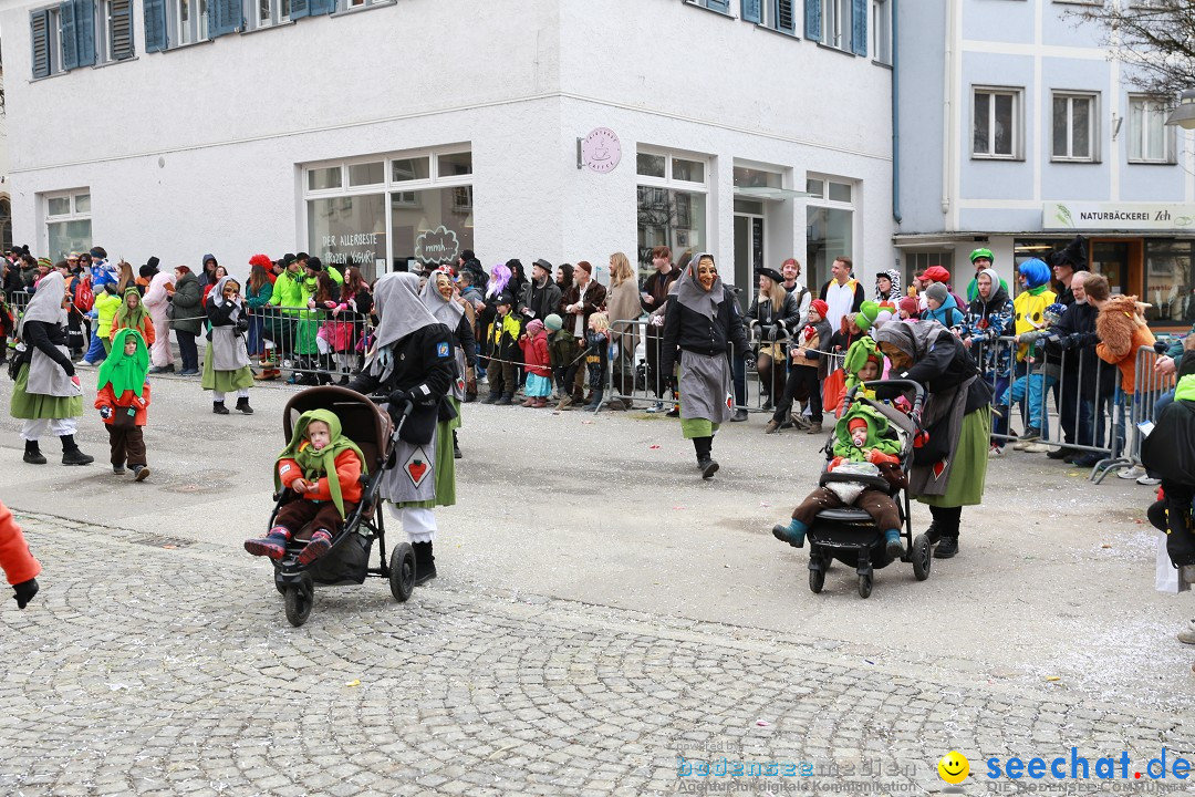 Rosenmontagsumzug - Narrensprung: Ravensburg, 12.02.2024